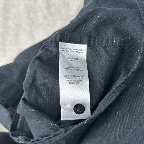 TRAVIS MATHEW SHIRT MEDIUM BLACK GRAY - Picture 4 of 4